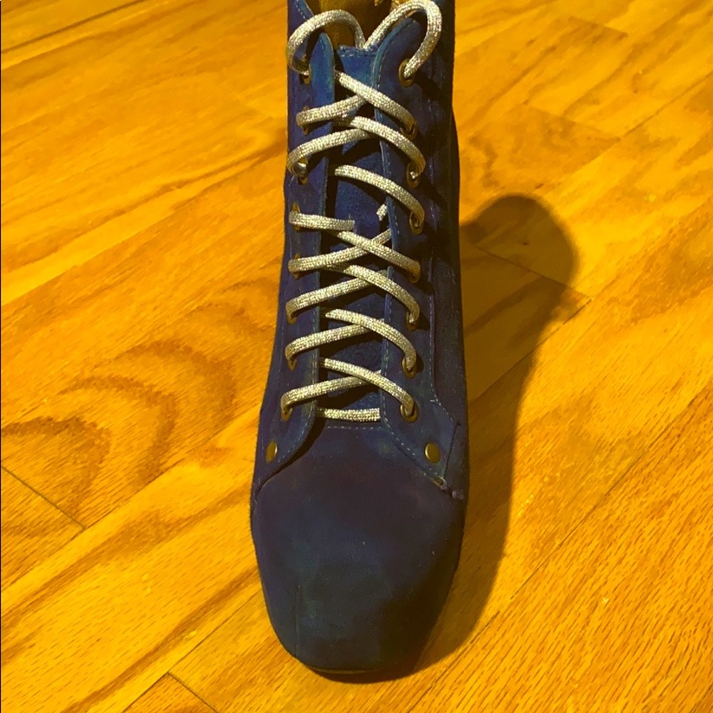 Jeffrey Campbell custom dyed Suede Litas - Picture 5 of 15